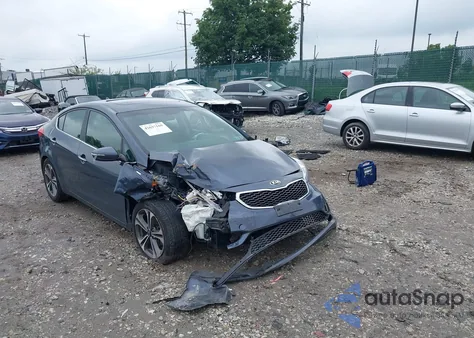 2016 Kia Forte Ex from USA, damaged, VIN KNAFZ4A85G5473656